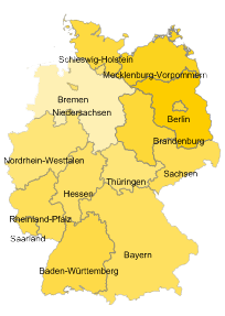 Karte Deutschland